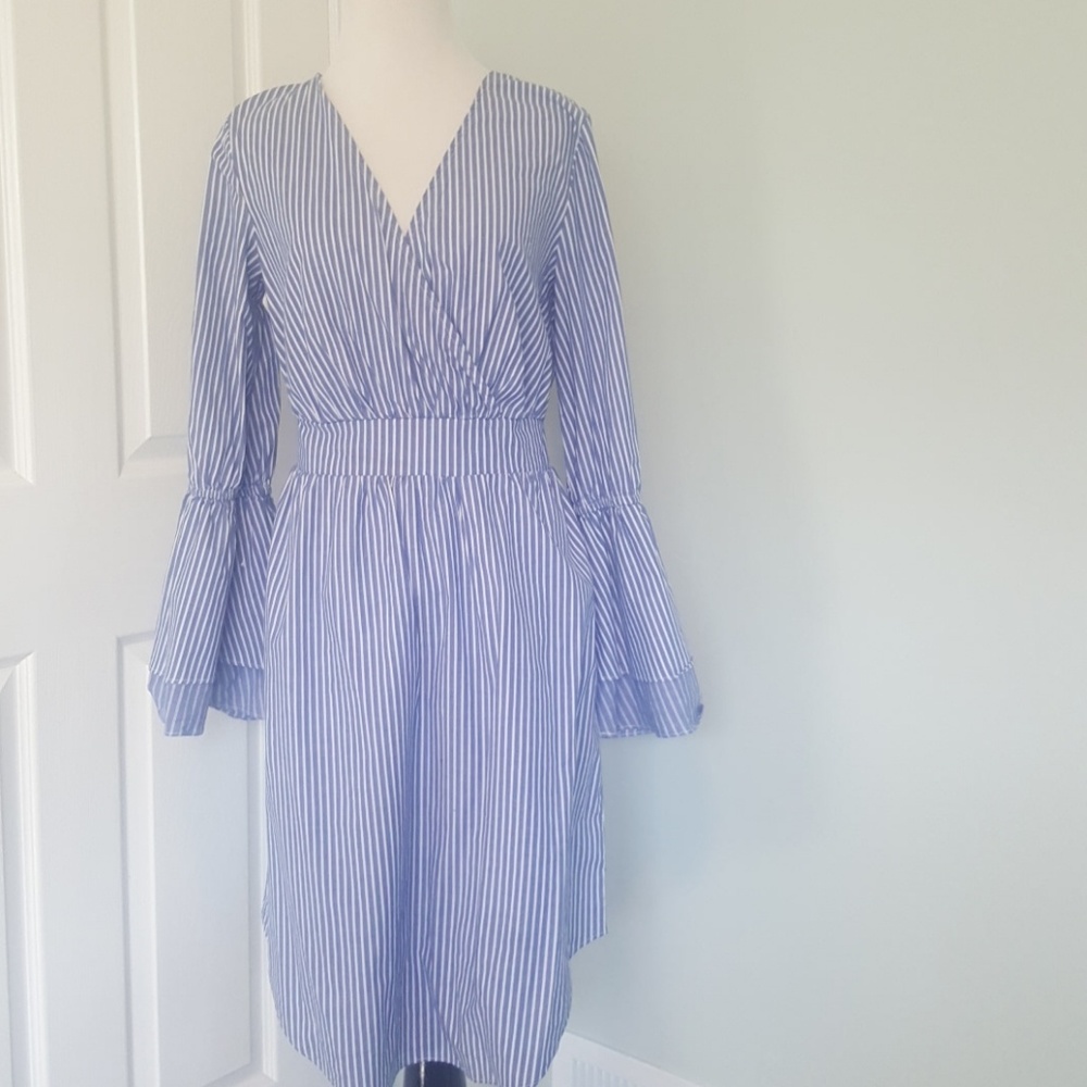 Pinstripe shirt Dress